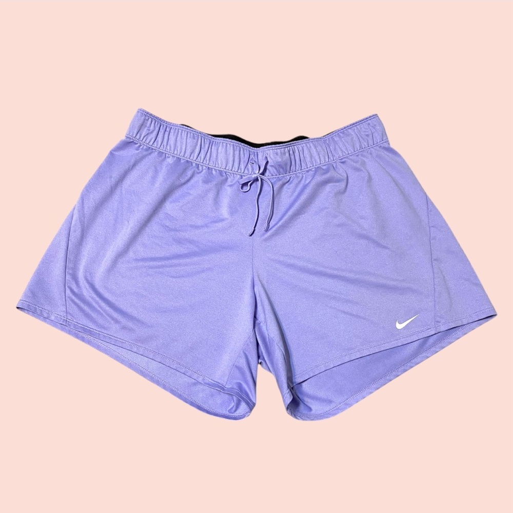 Nike Dri-Fit Training Shorts in Periwinkle